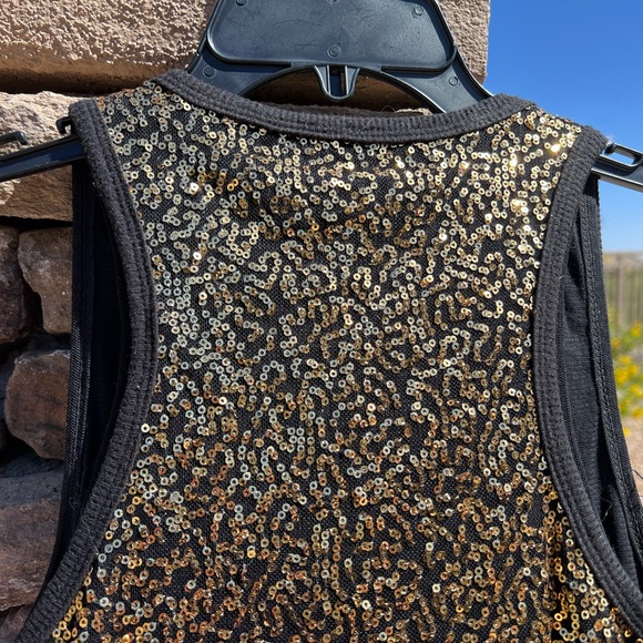 Robert Rodriguez gold sequence top size small - Picture 12 of 17